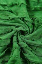 Afra V-neck Chiffon Ruffled Maxi Dress - Image 5