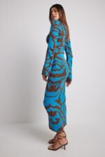 Ava Jacquard Knit Midi Dress - Image 3