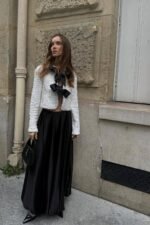 Cara Bow-tie Sequins Crop Top - Image 6