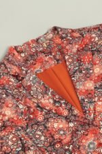 Carlin Printed Feather Belted Mini Blazer Dress - Image 4