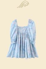 Clara Printed Ruffle Mini Doll Dress - Image 6