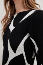 Darlene Jacquard Knit Maxi Dress - Image 2