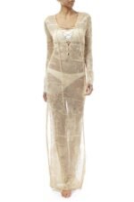 Dawn Lace-up Maxi Cover-Up - Image 2