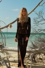 Dawn Lace-up Maxi Cover-Up - Image 5