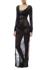 Dawn Lace-up Maxi Cover-Up - Image 6