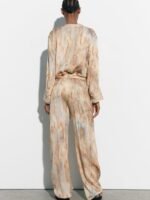 Delia Printed Button-down Set - Image 3