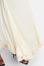 Edna Halter Gathered Maxi Dress - Image 5