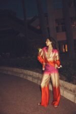 Eroline Printed Gradient Satin Set - Image 3