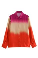 Eroline Printed Gradient Satin Set - Image 4