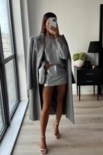 Genevieve Metallic Foiled Cable-knit Sweater - Image 2