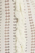 Georgia Ruffled Crochet Midi Dress - Image 7