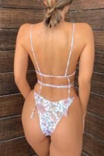 Gladys Printed Ribbon Bikini - Image 3