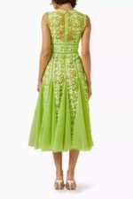 Heather Embroidered Lace Midi Dress - Image 3