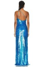 Hedy Sequins Cut-out Slit Maxi Dress - Image 3