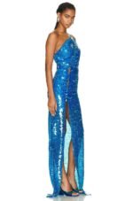 Hedy Sequins Cut-out Slit Maxi Dress - Image 2