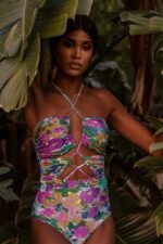 Hilda Printed Two-piece Swim Set - Image 2