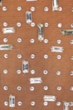 Ina Diamante Mesh Slit Maxi Dress - Image 12