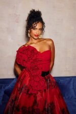 Ivy Ruffle One Shoulder Corset Top - Image 4