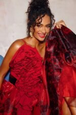 Ivy Ruffle One Shoulder Corset Top - Image 2