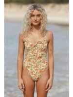 Jan Floral Printed Swimsuit - Image 4