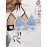 Josie Crochet Heart Bra Top