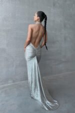 Ophelia Halterneck Backless Maxi Dress - Image 7