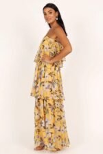 Elsie Printed Layered Strapless Maxi Dress - Image 7