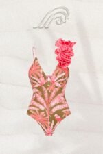 Karena Tropical Printed Two-pieces Swim Set - Image 3