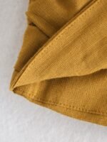 Laura One Shoulder Crop Linen Top - Image 7