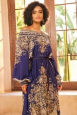 Leila Paisley-print Long Sleeves Maxi Dress - Image 5