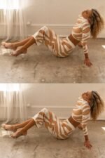 Lena Zebra Print Knit Set - Image 9