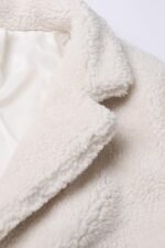 Letitia Belted Tassel Vegan Fur Overcoat - Image 5