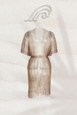 Luli Glitter Gradient Knitted Cover-up - Image 5