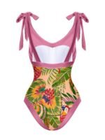 Mamie Tropical Printed Swim Set - Image 3
