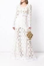 Myra Hollow Embroidered Lace Set - Image 2