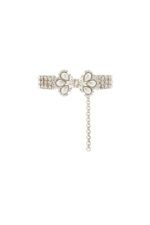 Pearl Bow-tie Diamante Choker - Image 2