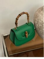 Riva Bamboo Handle Saddle Bag - Image 3