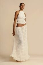 Rosalie Backless Pleated Set - Image 5