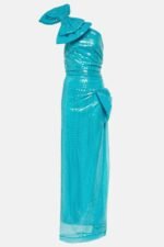 Setlla Sequins Bowknot Slit Maxi Dress - Image 7
