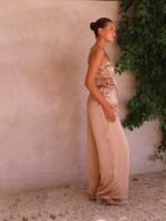 Sherry Gathered Silky Lounge Set - Image 10