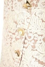 Veronica Floral Lace Mini Slit Dress - Image 5