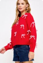 Crush Sweater-Valentine Red - Image 3