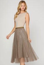 Ball Drop Midi Skirt - Image 2
