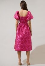 Danica Jacquard Dress - Image 3