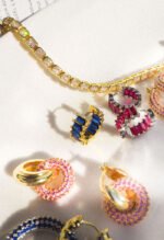 Bezel Emerald Ballier Bracelet-Clear - Image 3