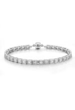 Bezel Emerald Ballier Bracelet-Clear - Image 5
