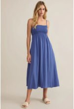 Beachside Midi Dress-Riviera
