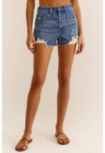 Classic Hi-Rise Denim Short-Vintage Indigo