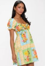 Annabelle Mini Dress-Country Bouquet - Image 2