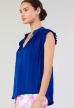Bliss Blouse-Cobalt - Image 2
